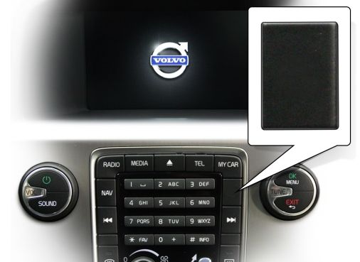 VOLVO Navigation Литва та Європа для систем IAM 2.1 з жорстким диском (код v4)