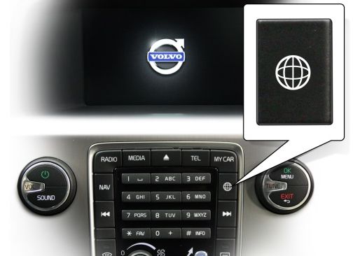 VOLVO Navigation Литва та Європа для SENSUS CONNECT MCA - SPA з жорстким диском (код v6)