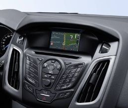 FORD navigacija Lietuva ir Europa sistemoms MFD su SD kortele ir neliečiamu ekranu (SYNC® / Sync® with MyFord®) (kodas f6)