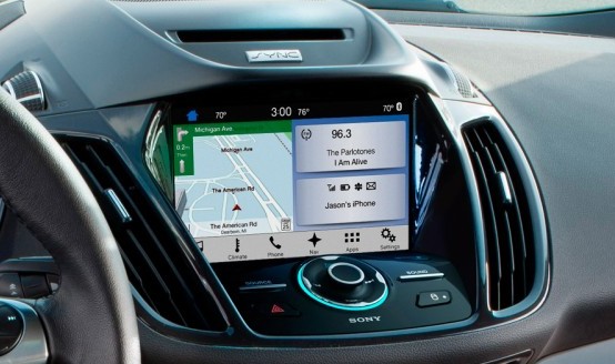 Навігація FORD для Литви та Європи для SONY I SYNC з SD-картою та сенсорним екраном (SYNC® з MyFord Touch® та SYNC2) (код f8)