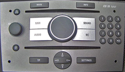 OPEL navigation Lithuania and Europe for EHU CD70 / VDO-Dayton Philips CARiN / SVDO (code o2)