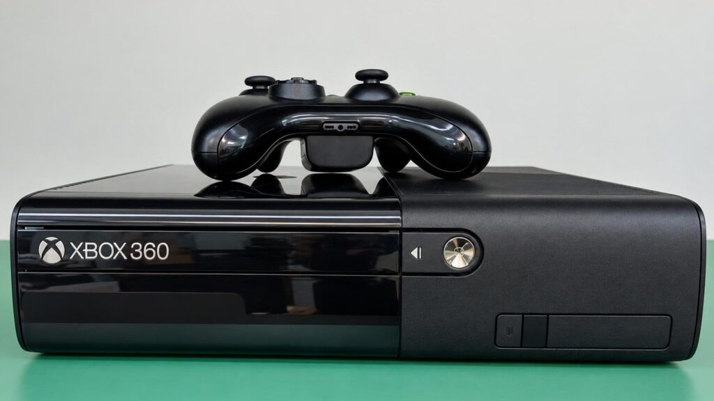 Pad Xbox i konsola podczas diagnostyki