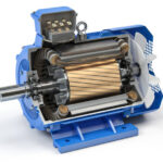 Elektrinio variklio veikimo principas (electric motor)